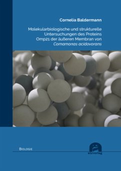 Cover Molekularbiologische und strukturelle Untersuchungen des Proteins Omp21 der äußeren Membran von Comamonas acidovorans
