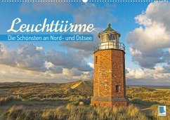 Leuchttürme: Die Schönsten an Nord- und Ostsee (Wandkalender 2023 DIN A2 quer) - Calvendo