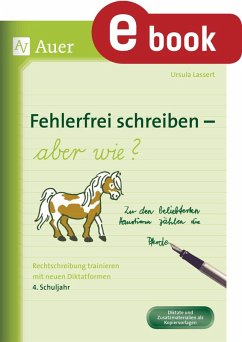 Cover Fehlerfrei schreiben - aber wie Klasse 4 (eBook, PDF)