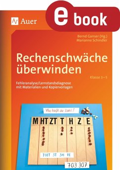 Rechenschwäche überwinden - Klasse 3-5 (eBook, PDF) - Schindler, Marianne