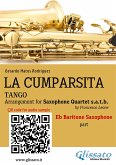 Baritone Saxophone part "La Cumparsita" tango for Sax Quartet (fixed-layout eBook, ePUB)