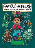 Famous Artist Paper Doll Coloring Book