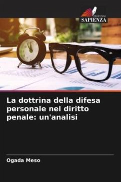 La dottrina della difesa personale nel diritto penale: un'analisi - Meso, Ogada