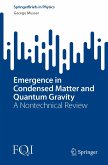 Emergence in Condensed Matter and Quantum Gravity (eBook, PDF)
