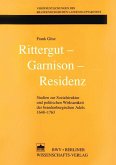 Rittergut - Garnison - Residenz (eBook, PDF)