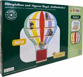 SpielMaus Holz Hörspielbox + Figuren Regal "Heißluftballon"