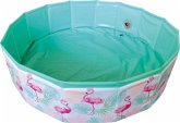Splash & Fun Fix Pool Flamingo #80 cm, faltbar, mit Tasche