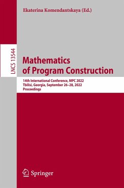 Mathematics of Program Construction