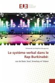 Le système verbal dans le Rap Burkinabè:
