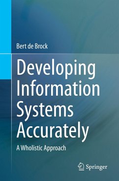 Developing Information Systems Accurately - de Brock, Bert