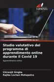 Studio valutativo del programma di apprendimento online durante il Covid 19