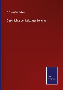 Cover Geschichte der Leipziger Zeitung