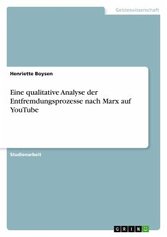 Eine qualitative Analyse der Entfremdungsprozesse nach Marx auf YouTube