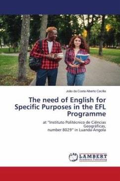 The need of English for Specific Purposes in the EFL Programme - Alberto Cecília, João da Costa