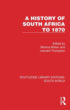 A History of South Africa to 1870 (eBook, PDF)