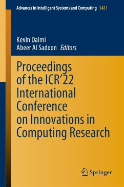 Proceedings of the ICR’22 International Conference on Innovations in Computing Research (eBook, PDF)
