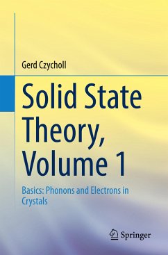 Solid State Theory, Volume 1 - Czycholl, Gerd