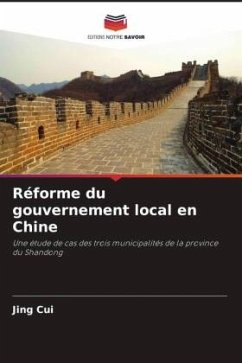 Cover Réforme du gouvernement local en Chine