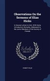 Observations On the Sermons of Elias Hicks