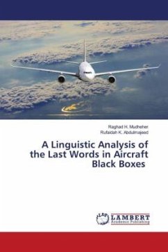 A Linguistic Analysis of the Last Words in Aircraft Black Boxes