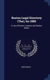 Boston Legal Directory (The), for 1889