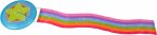 Simba 107206140 - Taildisc Rainbow, Wurfscheibe mit cooler Bedruckung und Schweif, D: 22 cm, Stern Frisbee