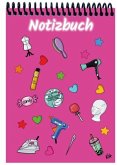 A 5 Notizblock Manga Items, pink, liniert