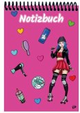 A 5 Notizblock Manga Enora, pink, blanko