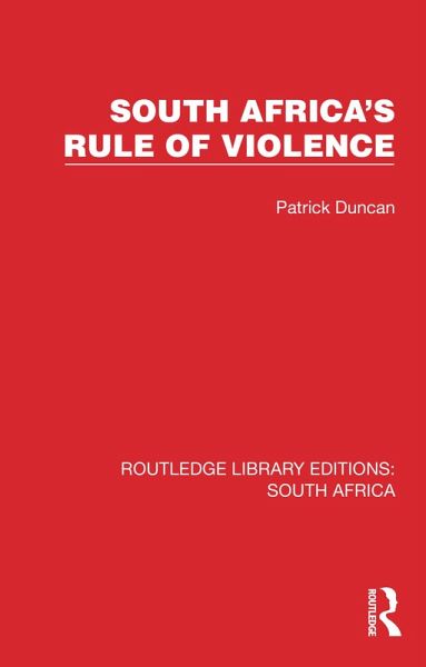 South Africa's Rule of Violence (eBook, ePUB) South Africa's Rule of Violence (eBook, ePUB)