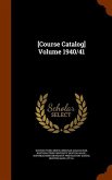 [Course Catalog] Volume 1940/41