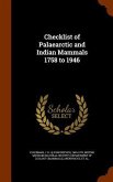 Checklist of Palaearctic and Indian Mammals 1758 to 1946