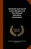 Yearbook And List Of Active Members Of The National Education Association