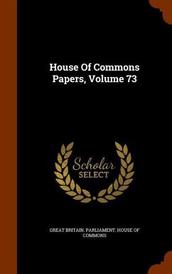 House Of Commons Papers, Volume 73