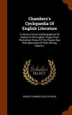 Chambers's Cyclopaedia Of English Literature