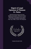 Digest of Legal Opinions of Thomas B.. Paton