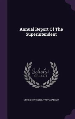 Cover Annual Report Of The Superintendent