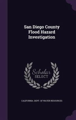 Cover San Diego County Flood Hazard Investigation