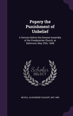 Cover Popery the Punishment of Unbelief