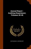 Annual Report - Auditing Department, Volumes 45-46