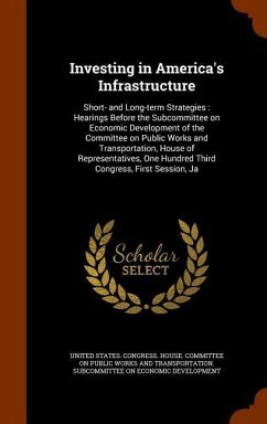 Investing in America's Infrastructure: Short- and Long-term Strategies: Hearings Before the Subcommittee on Economic Development of the Committee on P