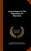 Annual Report Of The Department Of Education