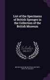 List of the Specimens of British Sponges in the Collection of the British Museum