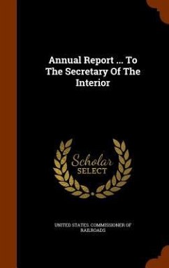Cover Annual Report ... To The Secretary Of The Interior