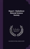 Report / Haileybury Natural Science Society