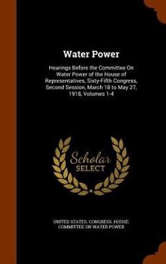 Water Power: Hearings Before the Committee On Water Power of the House of Representatives, Sixty-Fifth Congress, Second Session, Ma