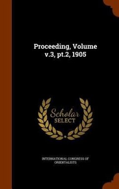 Proceeding, Volume v.3, pt.2, 1905