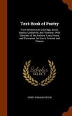 Text-Book of Poetry: From Wordsworth, Coleridge, Burns, Beattie, Goldsmith, and Thomson. With Sketches of the Authors' Lives, Notes, and Gl