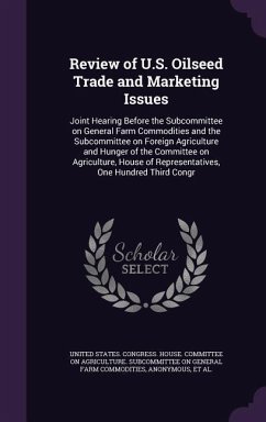 Cover Review of U.S. Oilseed Trade and Marketing Issues