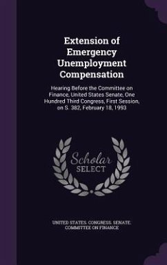 Cover Extension of Emergency Unemployment Compensation