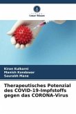 Therapeutisches Potenzial des COVID-19-Impfstoffs gegen das CORONA-Virus
